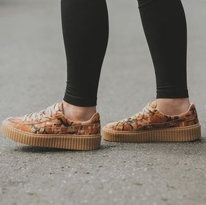 Rihanna Fenty Puma Camouflage Creepers